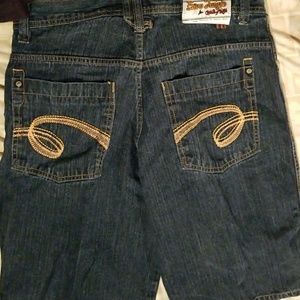Mens jean shorts
